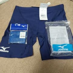 m*3-sama [Brand New, Unused] Mizuno Men's Competitive Swimsuit, Swimwear, Mesh
