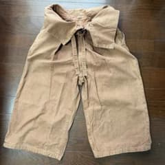新品◇KAPITAL◇かつらぎ袴バギーパンツ◇ブラウン茶◇サイズ2◇チノ綿