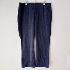 NINE WEST ナインウエスト パンツ ブーツカット ネイビー 16P