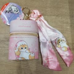 mofusand モフサンド スカーフチャーム付きポーチ〜桜満開〜 タイトー