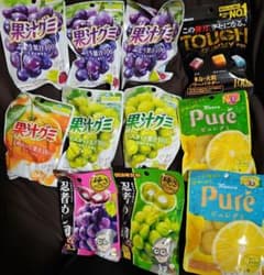 터프 구미, 과즙 구미, 퓌레 구미, 닌자 메시, 구미 11봉 세트 ①