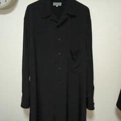 Yohji Yamamoto POUR HOMME　24SS 長袖ロングシャツのサムネイル