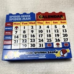 USJ スパイダーマン ブロックカレンダーのサムネイル
