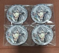 あくねこ 3周年 グリッター缶バッジ シロ 4点 - メルカリ