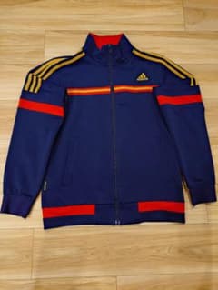 adidas ジップアップジャケット ネイビー/レッドのサムネイル