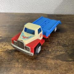 E-壁 【レトロ・希少】ヴィンテージ トラック おもちゃ トレーラー