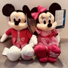 ミッキー ミニー バレンタインぬいぐるみ 2026年限定 - メルカリ