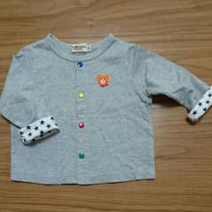 【未使用】ミキハウス カーディガンのサムネイル
