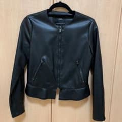 ZARA レザージャケット ライダースジャケットのサムネイル