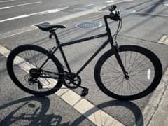【新車】　クロスバイク　backpacker.snake ブラック防犯登録付き m28115979761_1.jpg?1770009476