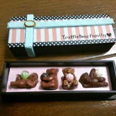食玩*クマのチョコレートセットのサムネイル