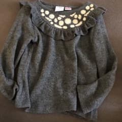 モヘアニット刺繍　ZARAベビーのサムネイル