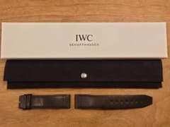 IWC 純正 カーフスキンストラップ 黒 EasX-CHANGE マーク20 - メルカリ