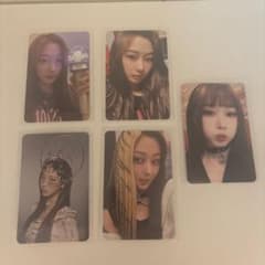 aespa 지젤 트레카 5장 세트