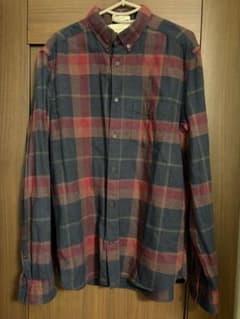 H&M L.O.G.G. ネルシャツ チェック柄 長袖のサムネイル