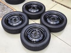 千葉県【155/65R13】スズキ４本スタッドレス、ワゴンR、ラパン、パレット等のサムネイル