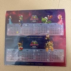 ザ・スーパーマリオギャラクシー・ムービー 第２弾ムビチケ特典特製三角カレンダー