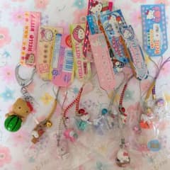訳あり】ご当地キティ ストラップ 11個セット（日焼けスイカ他