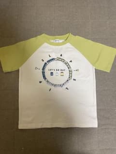 SLAP SLAP レトロ電車 Tシャツ 100cmのサムネイル