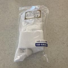 金城学院中学高校三つ折り靴下新品 ソックス ホワイト 24-26cm 抗菌防臭のサムネイル