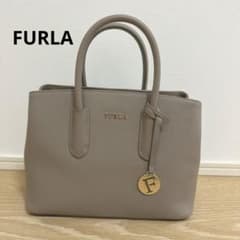 FURLA ハンドバッグ　グレージュのサムネイル