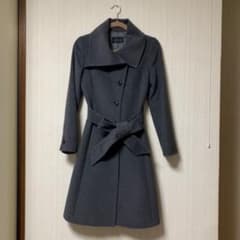 専用です☆ルスーク　定番コート　ダークグレー　日本製のサムネイル