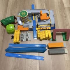 オート踏切ステーショントミカ プラレール 鉄道玩具 セットのサムネイル