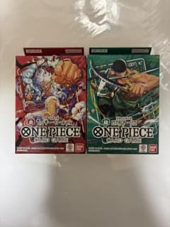 ONE PIECEカードゲームスタートデッキ 2種セットのサムネイル