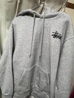 Stussy グレー パーカー フード付きのサムネイル