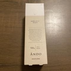 【新品・未使用】ANDO Face wash 100gのサムネイル