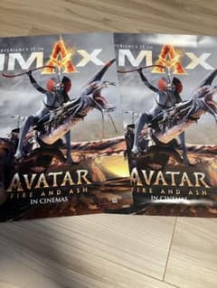AVATAR FIRE AND ASH IMAX ポスター 2枚セットのサムネイル