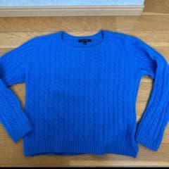 マカフィー　ウールカシミヤ　ケーブルニットのサムネイル