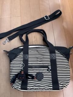Kipling ショルダーバック　ストライプのサムネイル