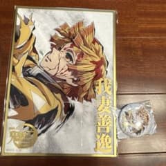 鬼滅の刃 エンドロールイラストWEBSHOPくじ我妻善逸 アクリル色紙 缶