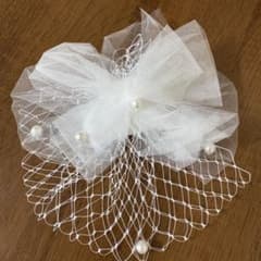 結婚式で使用したヘアアクセサリーです。のサムネイル