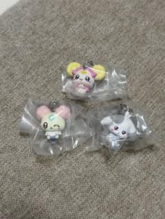 ぷちきゅあ　めじるしアクセサリー　3点セット　きゃんてぃ　しふぉん　だいふくのサムネイル