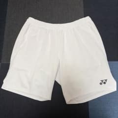 YONEX ハーフパンツ ホワイト Ｏサイズのサムネイル