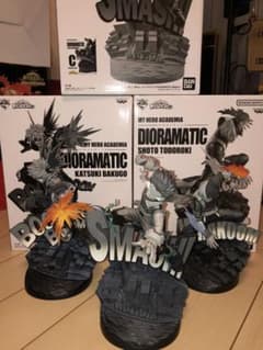 僕のヒーローアカデミア DIORAMATIC ジオラマティックC賞 3体セット