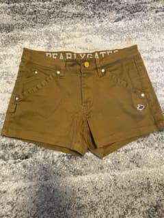 PEARLY GATES レディース ゴルフショートパンツ ブラウンのサムネイル