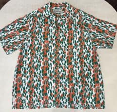 WACKO MARIA 22AW レオパード オープンカラーシャツ M 美品のサムネイル
