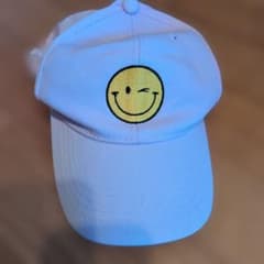 スマイル キャップ ピンク キッズのサムネイル
