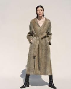 ERIKOKATORI モヘアコート 美品 - メルカリ