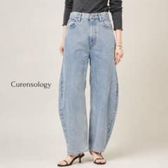 Curensology 〈&RC〉カーヴィーデニムパンツ 38 - メルカリ