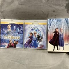 アナと雪の女王、アナと雪の女王２　二本セットケース付きブルーレイ&DVDのサムネイル
