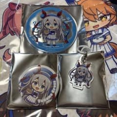 ウマ娘 タマモクロス コースター 缶バッジ マーカー３点セットのサムネイル
