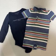 【美品】ラルフローレン 半袖ロンパース 75 トミー ヒルフィガー 肌着 80のサムネイル