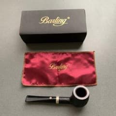 Barling バーリング 1812 パイプ 銀装飾 箱付のサムネイル
