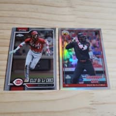 Topps Chrome MLB Elly De La Cruz カード 2枚のサムネイル