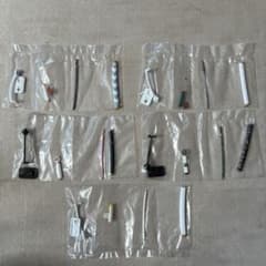 鬼滅の刃 日輪刀 ミニチュア フィギュア パーツセットのサムネイル
