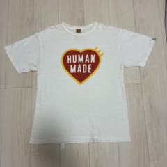 HUMAN MADE ハートロゴ Tシャツ ホワイト